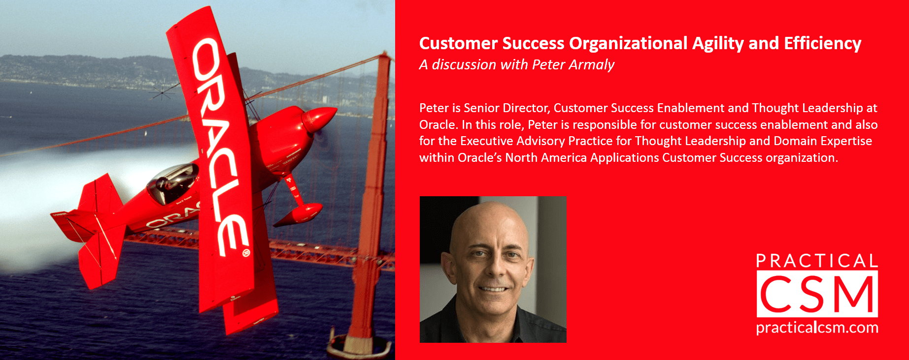 Practical CSM Customer Success Organizational Agility and Efficiency with Peter Armaly