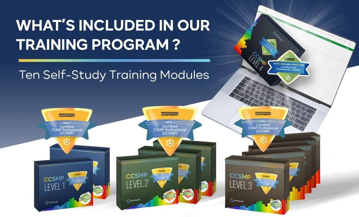 Practical CSM What's Included in our Training Program self study training modules