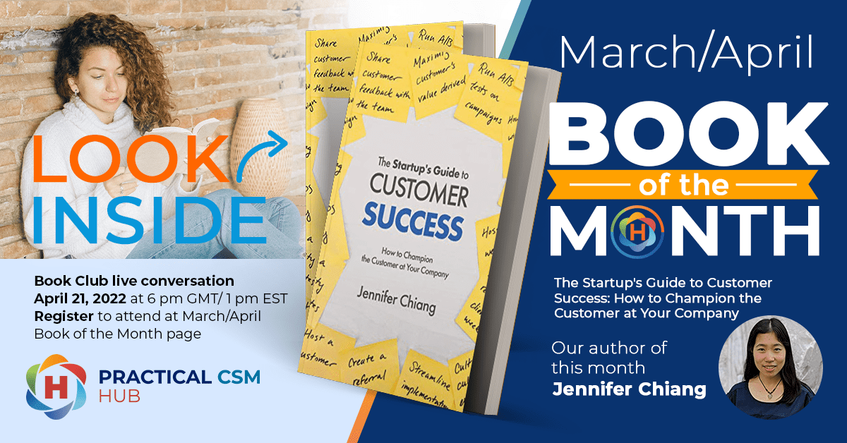 Practical CSM Hub The Startup's Guide to Customer Success Book of the Month by Jennifer Chiang