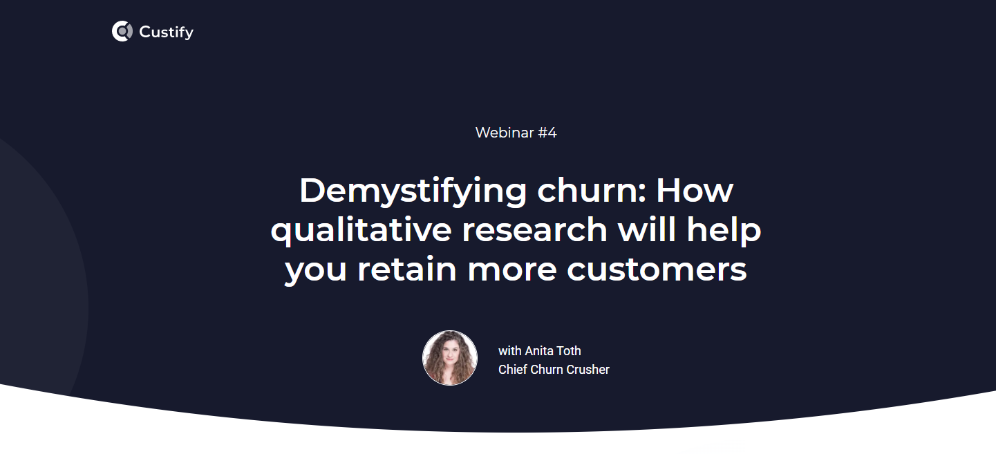 Practical CSM How qualitative research will help you retain more customers with Anita Toth