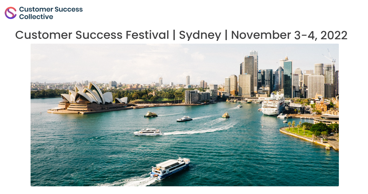 Practical CSM Customer Success Festival Sydney