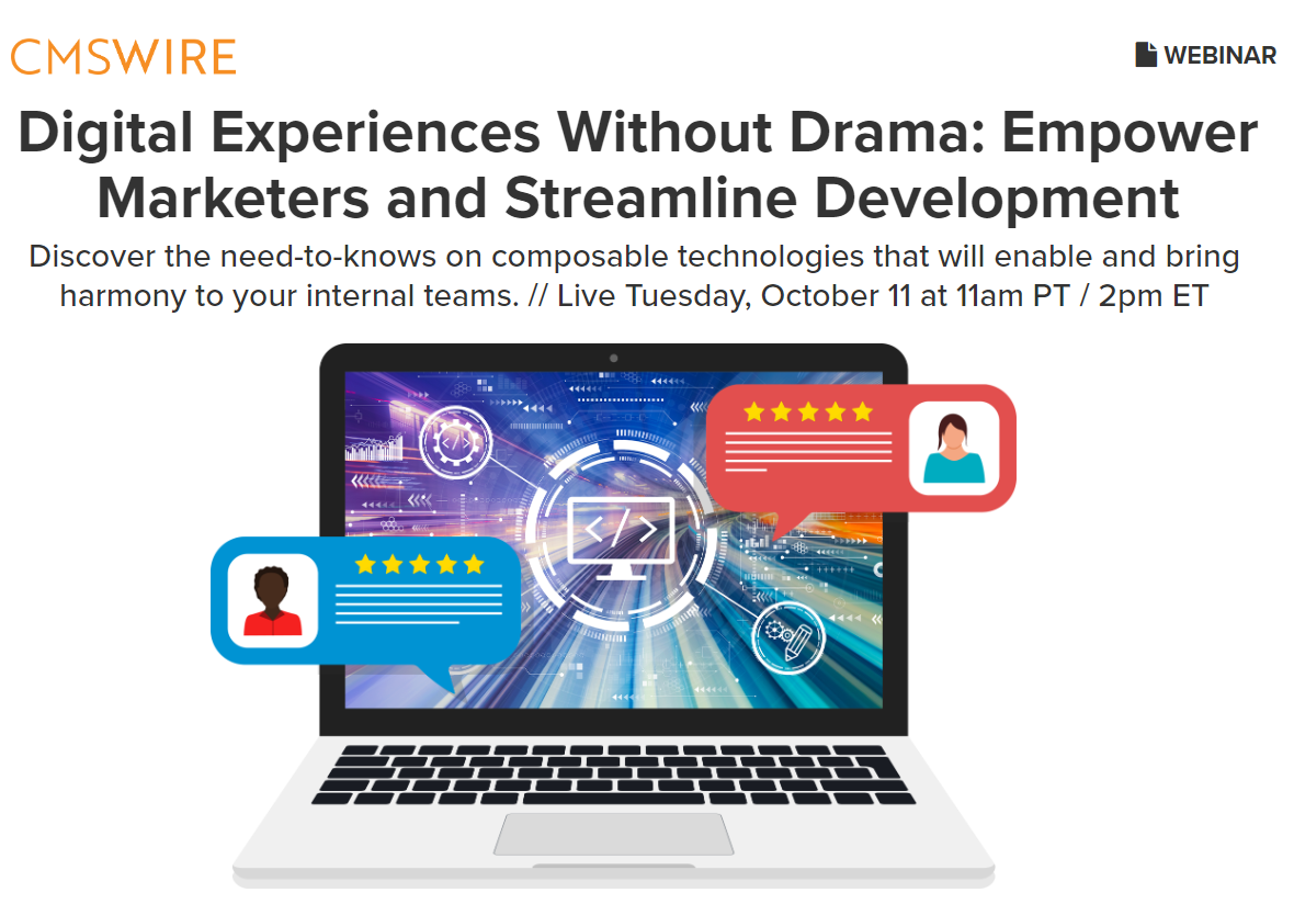 Practical CSM Webinar Empower Marketers and Streamline Development