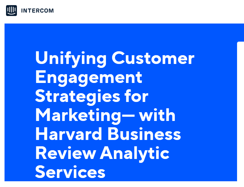 Practical CSM Unifying Customer Engagement Strategies for Marketing with Harvard Business Review Analytic Services