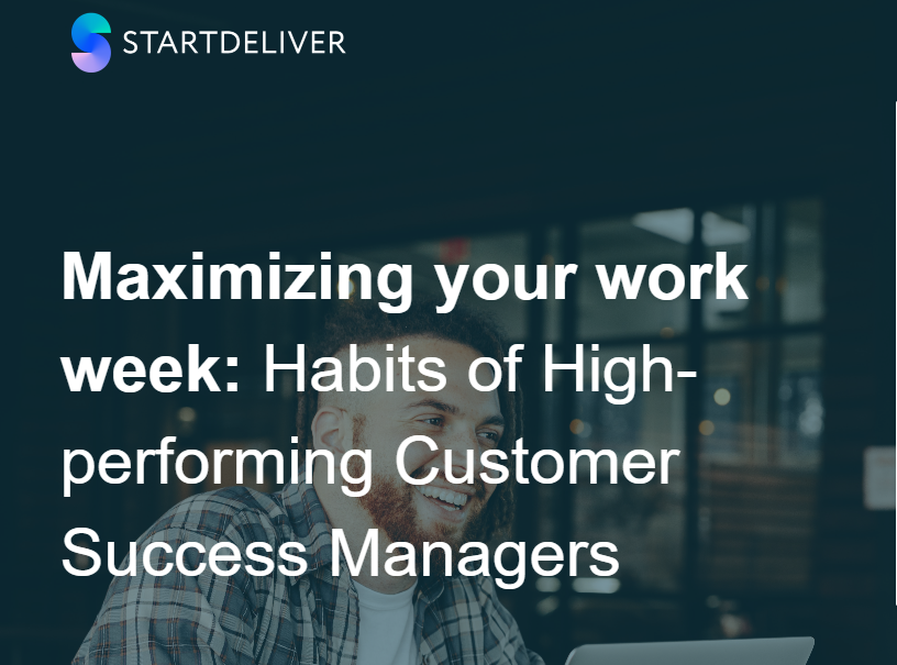 Habits of High-performing Customer Success Managers