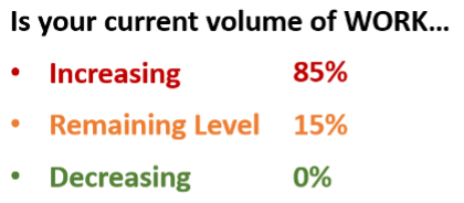 Practical CSM Survey Current Work Volume