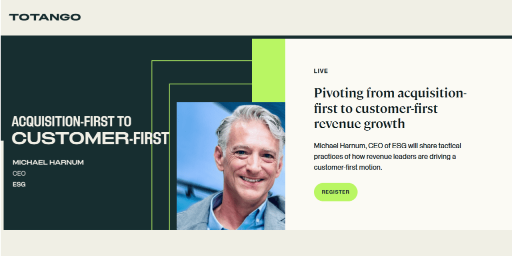 Pivoting from acquisition-first to customer-first revenue growth