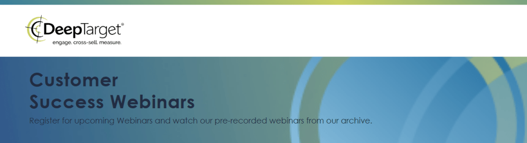 DeepTarget Customer Success Webinar – April 2026