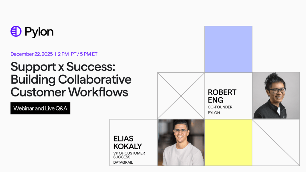 Support x Success: Building Collaborative Customer Workflows