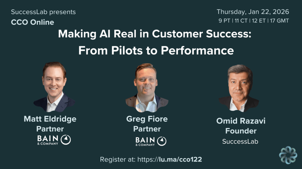 CCO Online: Making AI Real in Customer Success