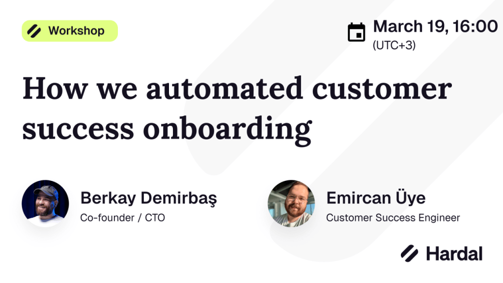 How we automated customer success onboarding