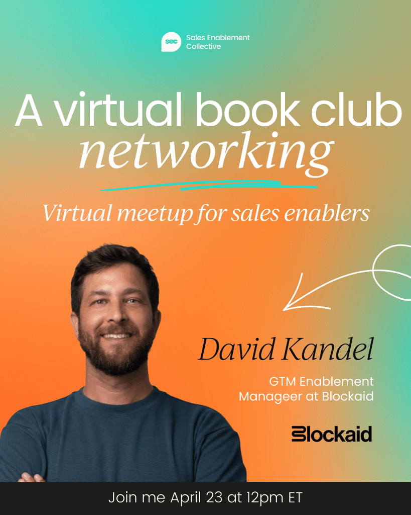 SEC virtual: A bookclub for sales enablers