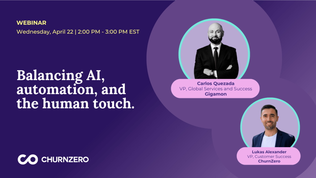 Balancing AI, Automation, and the Human Touch in Customer Success