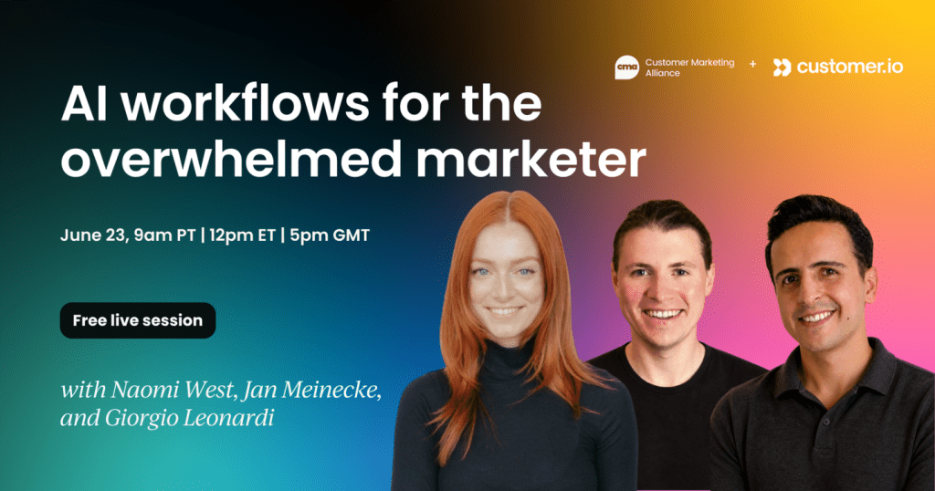 AI workflows for the overwhelmed marketer