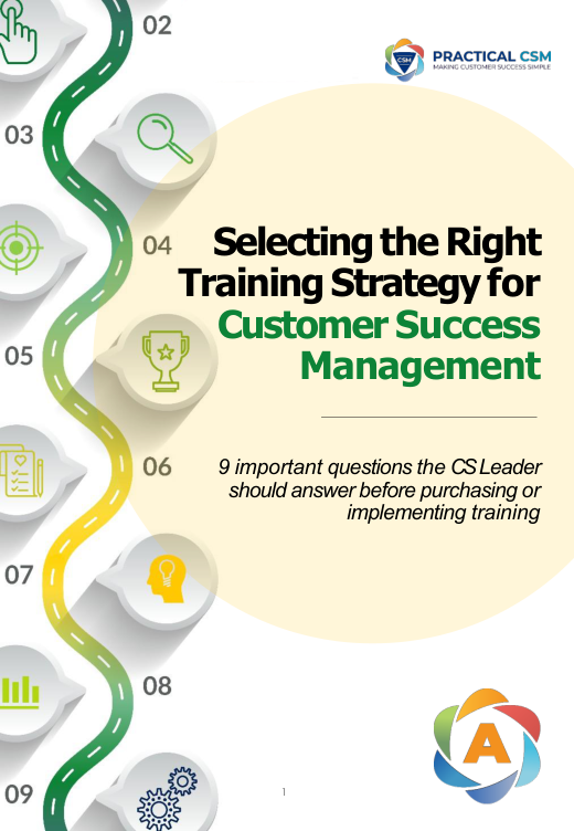 Cover of Selecting the Right Training Strategy for Customer Success Management